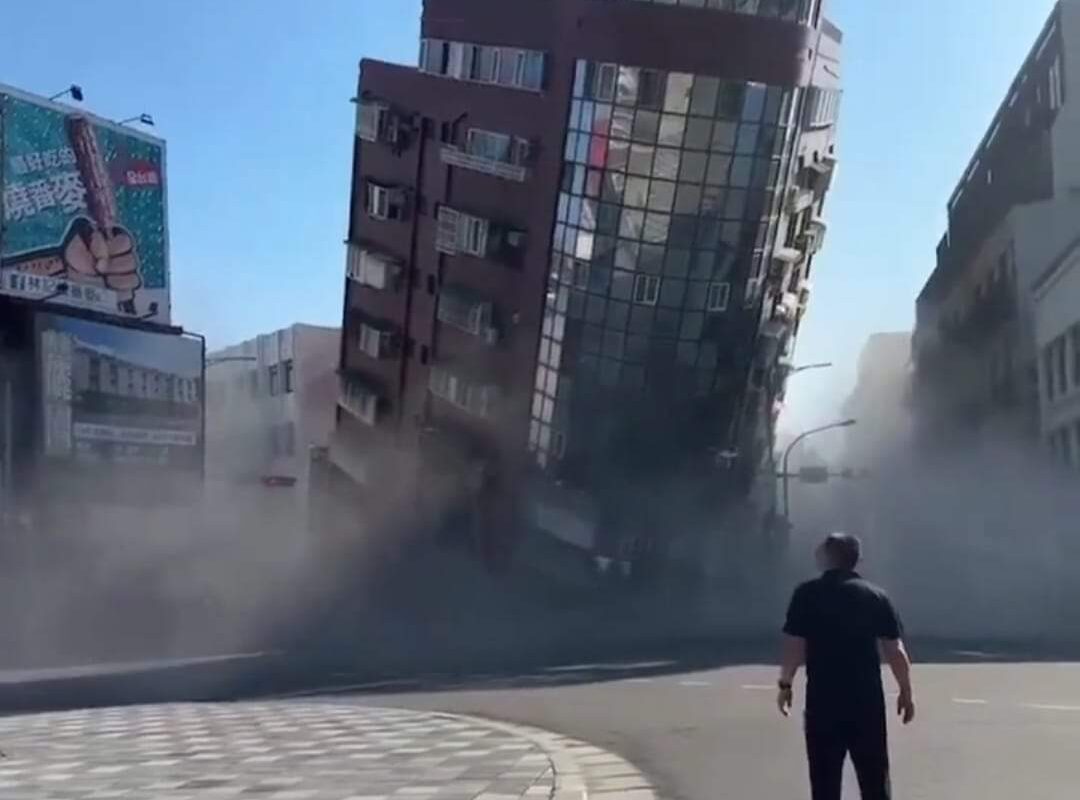 FUERTE SISMO EN TAIWAN